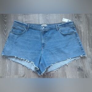 NWT Abercrombie & Fitch Blue Jean Shorts size 36